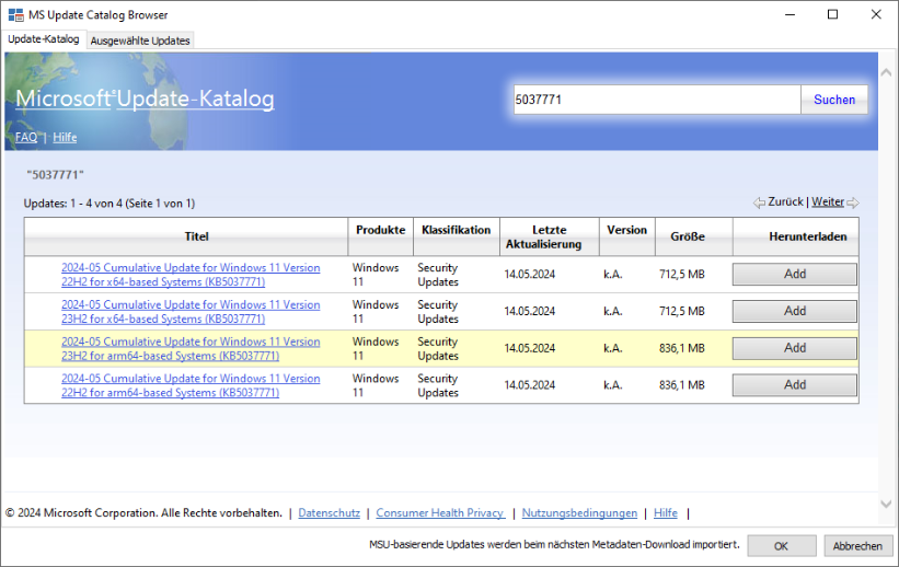 67_FAQ CAWUM_Einstufung von Updates Microsoft_MS Katalog_949.png