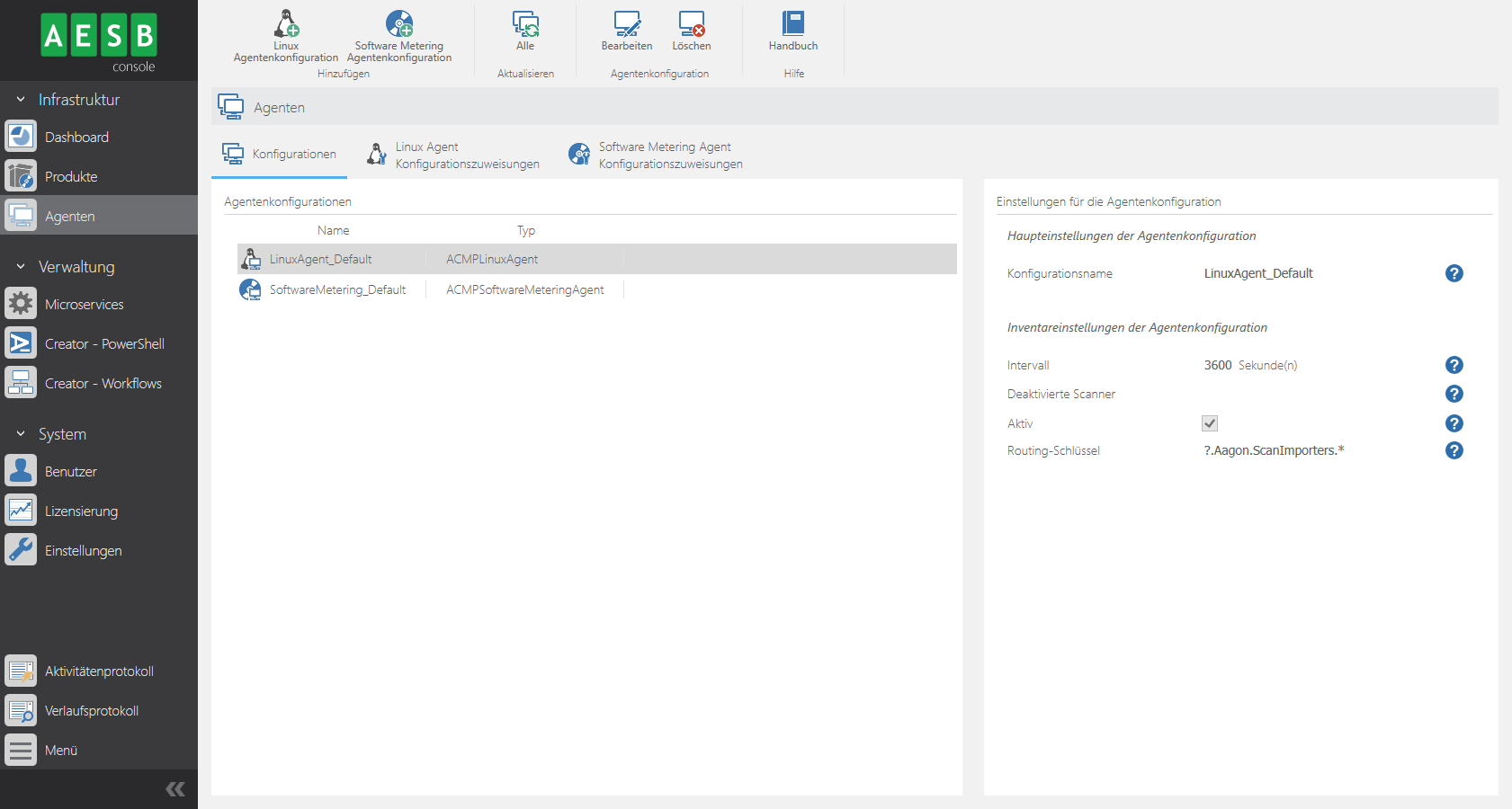 Agenten-Workspace