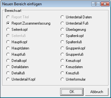 Bereich einfügen