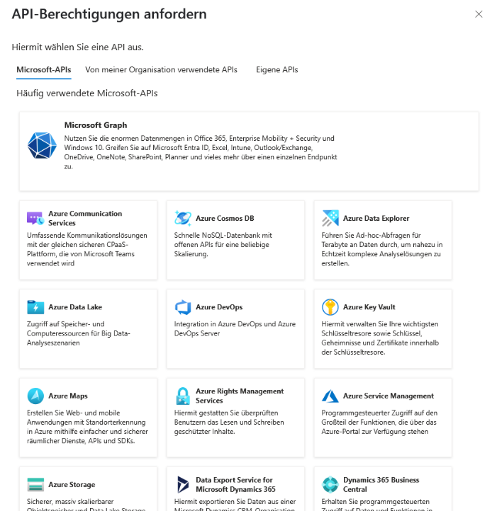 68_Unternehmensanwendung registrieren_API-Berechtigungen Microsoft Graph anfordern_850.png