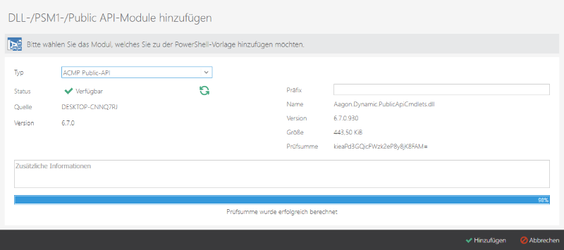 PowerShell-Modul implementieren